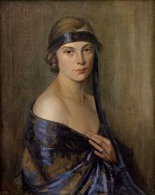 The blue ribbon, 1927, Mary Elizabeth Tripe