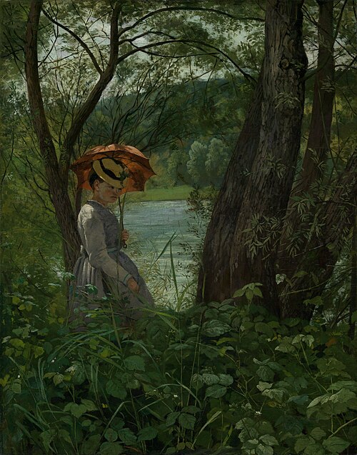 Sous le soleil, 1867, Hans Thoma