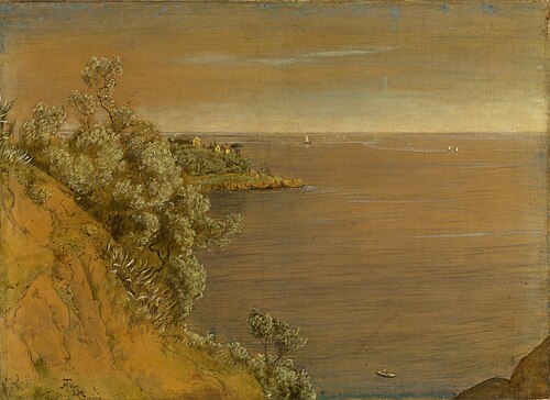 Bei Lerici am Golf von La Spezia, 1883, Hans Thoma