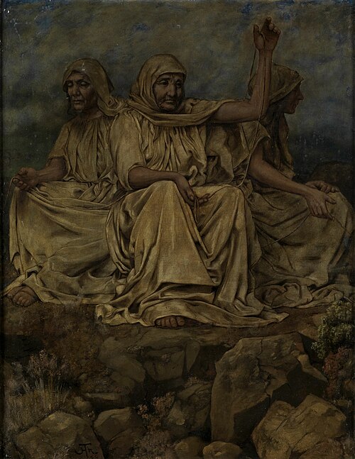 The Norns, 1889, Hans Thoma