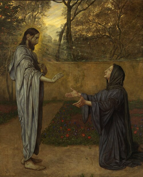 Christus als Gärtner, 1901, Hans Thoma