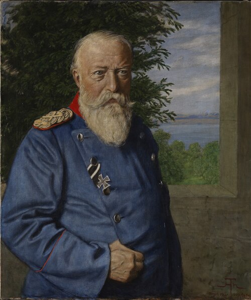Frederick I, Grand Duke of Baden, 1909, Hans Thoma