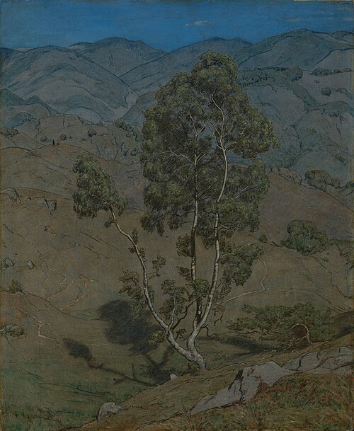 The birch, 1904, Hans Thoma
