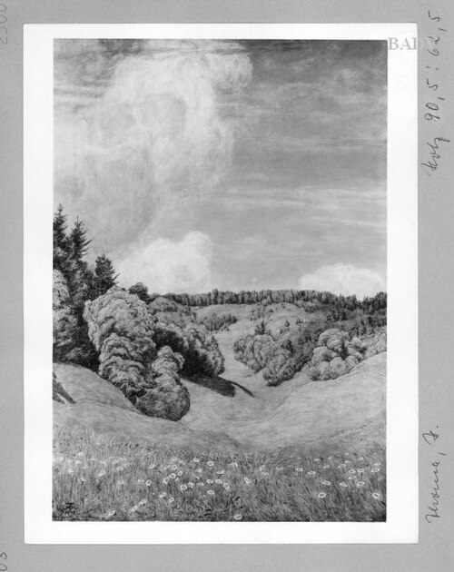 Paysage, 1864, Hans Thoma