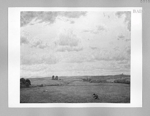 landscape, 1911, Hans Thoma