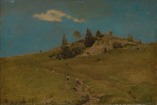 Schwarzwaldhöhe, 1861, Hans Thoma