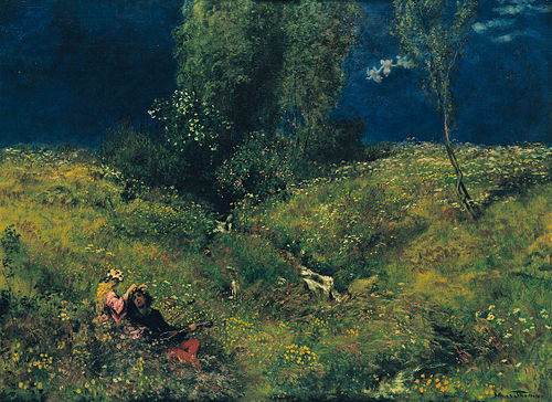 Summer, 1872, Hans Thoma