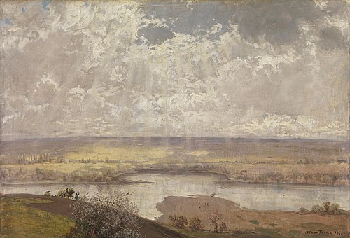 Main landscape, 1875, Hans Thoma