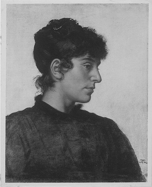 Frauenbildnis, 1884, Hans Thoma