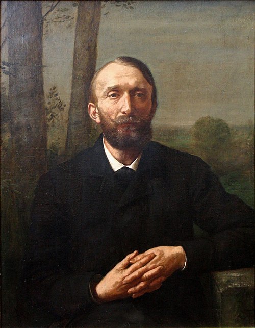 The Art Author Conrad Fiedler, 1884, Hans Thoma