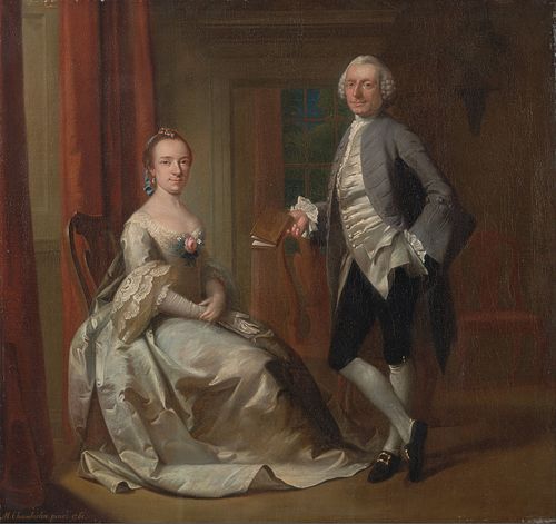 Conversation Piece, 1761, Mason, the elder Chamberlin