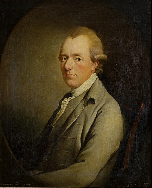 Reinout Diederik, baron van Tuyll van Serooskerken, 1775, Mason, the elder Chamberlin