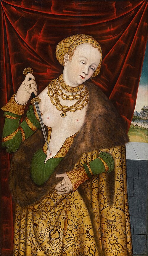 Lucretia, 1525, Master IW