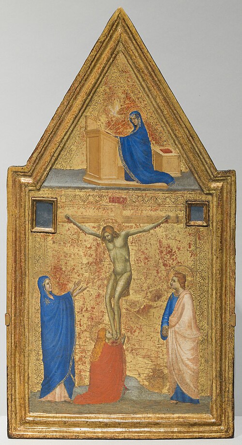 Crucifixion, , Master of the Cappella Medici Polyptych