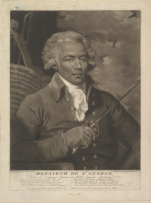 Monsieur de St. George, , Mather Brown