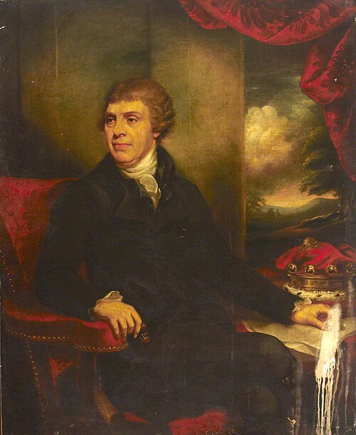 Charles Cocks, 1st Baron Somers (1725–1806), 1800, Mather Brown