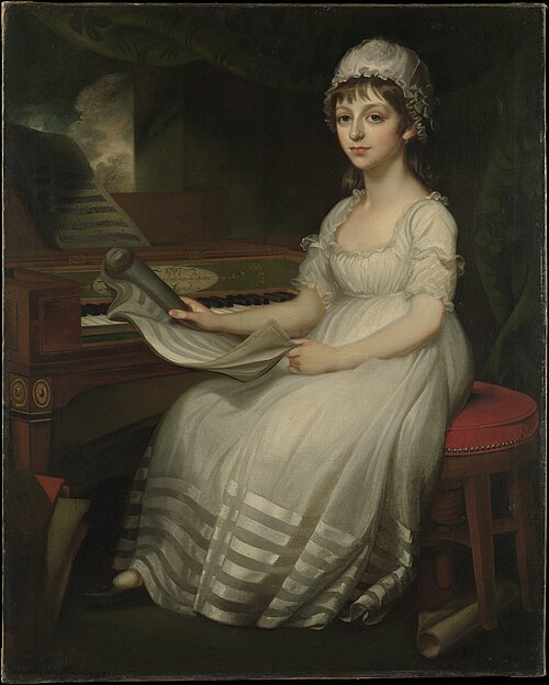 Portrait of a Young Woman, 1801, Mather Brown