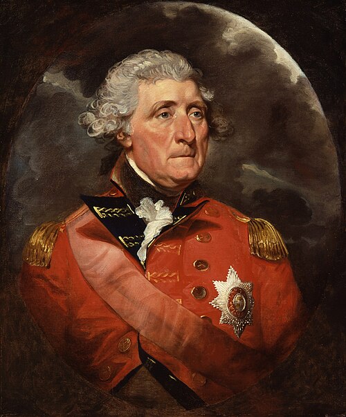 Sir George Augustus Elliott, Baron Heathfield, 1788, Mather Brown