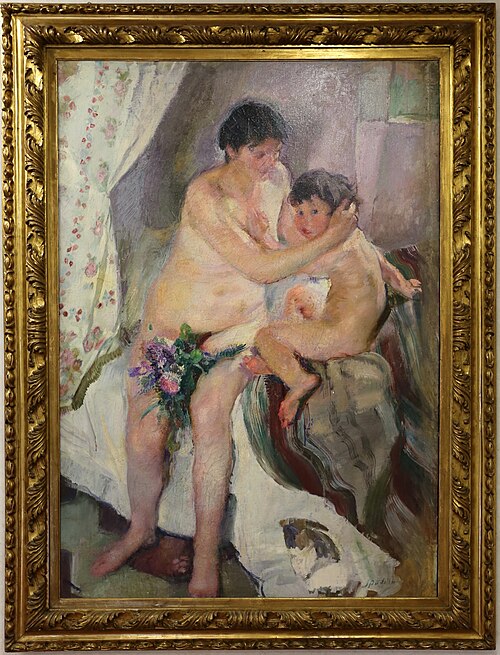 il mattino, 1918, Armando Spadini