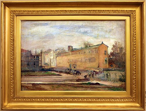 via paisiello, 1919, Armando Spadini