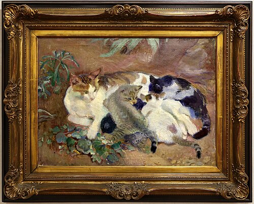 Cats, 1923, Armando Spadini