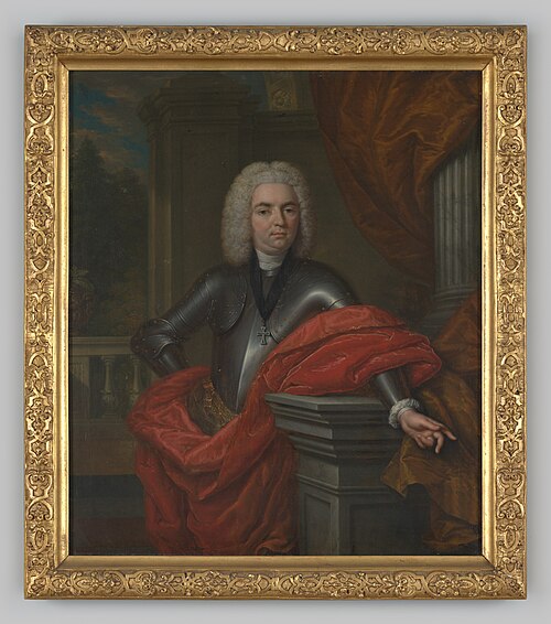Portrait of Frederik Willem Torck (1691-1761), 1733, Mattheus Verheyden