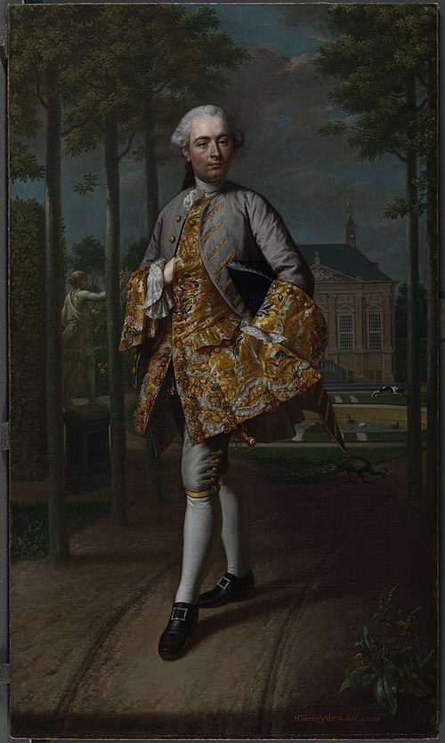 Portrait of Gerard Cornelis van Riebeeck, 1755, Mattheus Verheyden