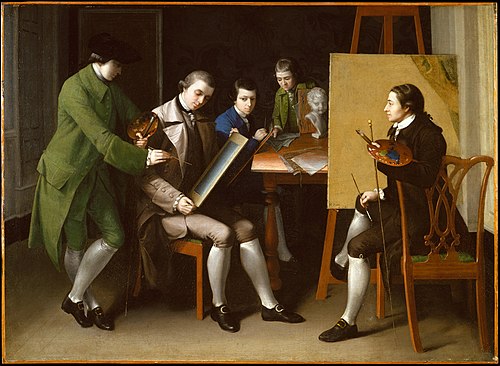 L'École américaine, 1765, Matthew Pratt