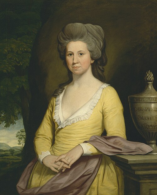 Mrs. Samuel Powel, 1793, Matthew Pratt