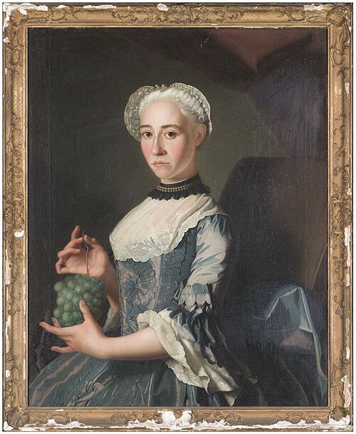 Portret van Nieske Tichelaar, 1759, Matthijs Accama