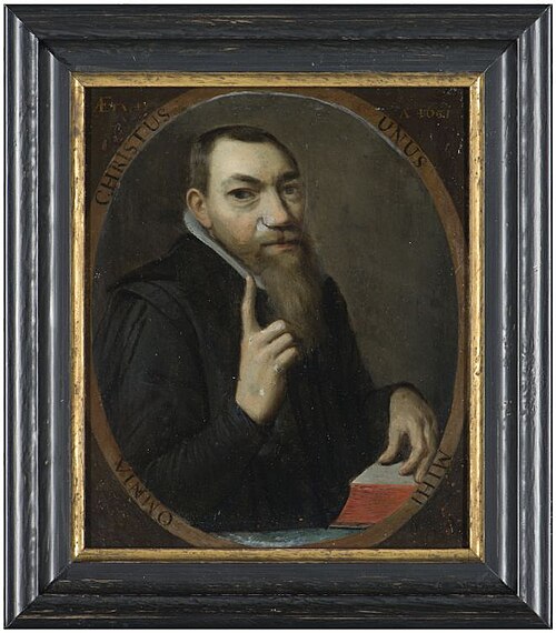 Portrait of Rippertus Sixti ( -1651), 1631, Matthijs Harings