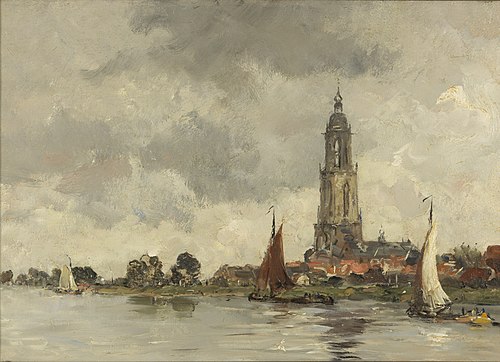 View on Rhenen, 1909, Hobbe Smith