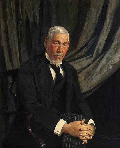 Sir John Struthers, 1857 - 1925. Educationalist, 1922, Maurice Greiffenhagen