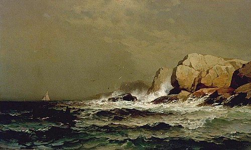 Stormy Coastline, , Mauritz de Haas