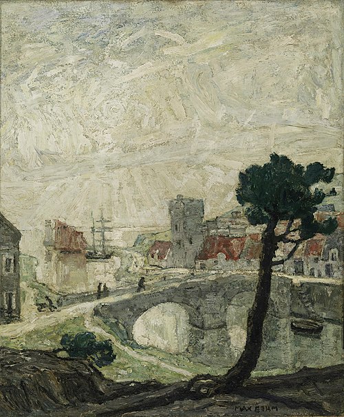 Ancient Seaport, 1895, Max Bohm