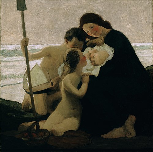 Sea Babies, 1914, Max Bohm