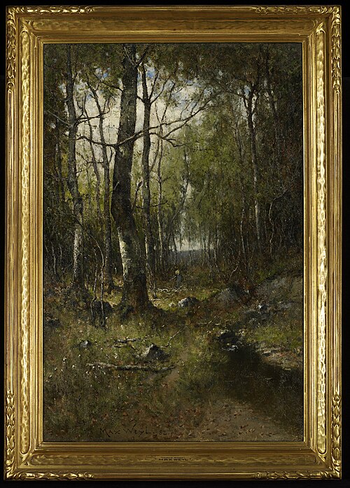Temple Woods, 1882, Max Weyl