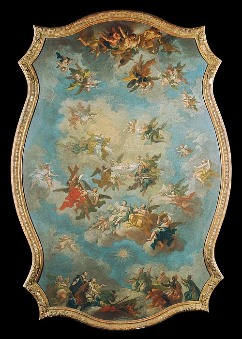 Verklärung der Leiden Christi, 1760, Bartolomeo Altomonte