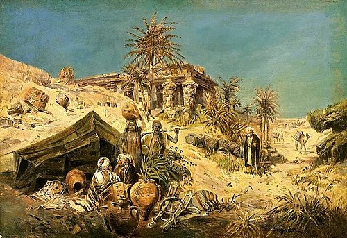 Bedouin Camp, , Sándor Wagner