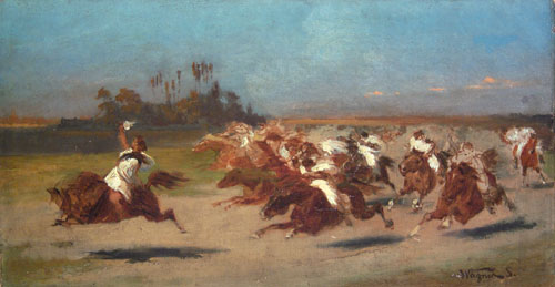 Wrangler Race, 1870, Sándor Wagner