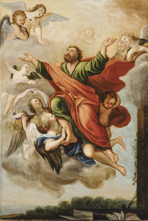 Ravissement de saint Paul, 1822, Joseph Légaré
