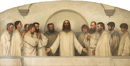 La Prière sacerdotale, , Eugène Burnand