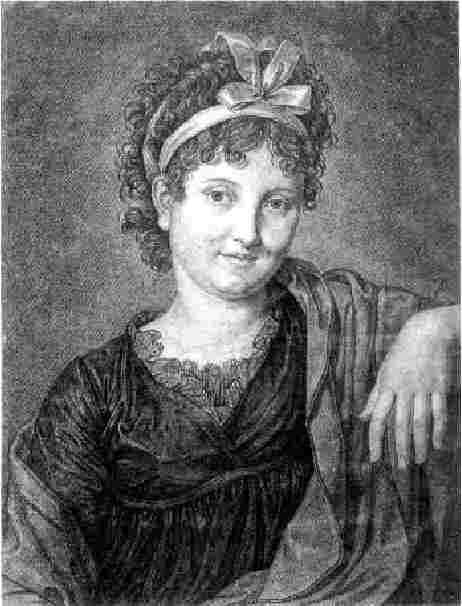 Portrait of Friederike Voss, 1800, Friedrich Bury