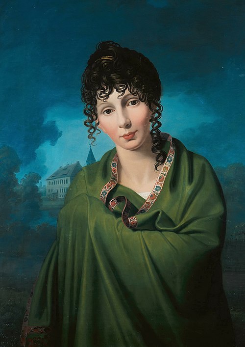 Countess Luise von Voss, 1810, Friedrich Bury