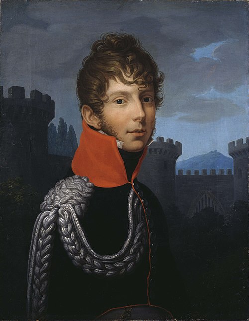 Portrait of the riding master Wilhelm Friedrich Ernst von Dalwigk zu Schauenburg, 1807, Friedrich Bury