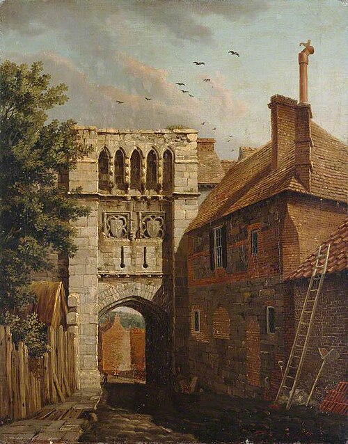 Westgate, Winchester, 1779, Michael Angelo Rooker