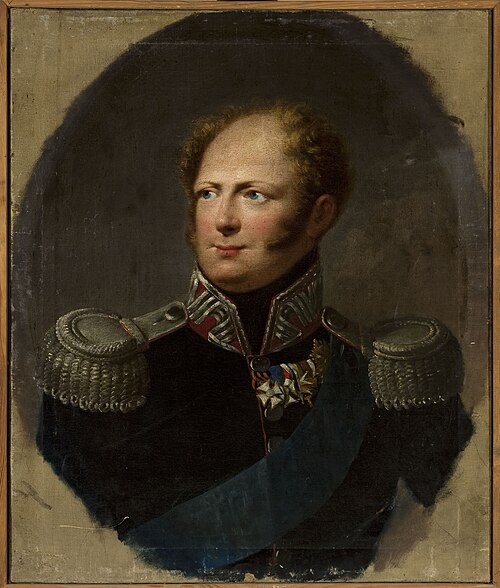 Portrait of Tsar Alexander I, , Franz Ferdinand Lampi