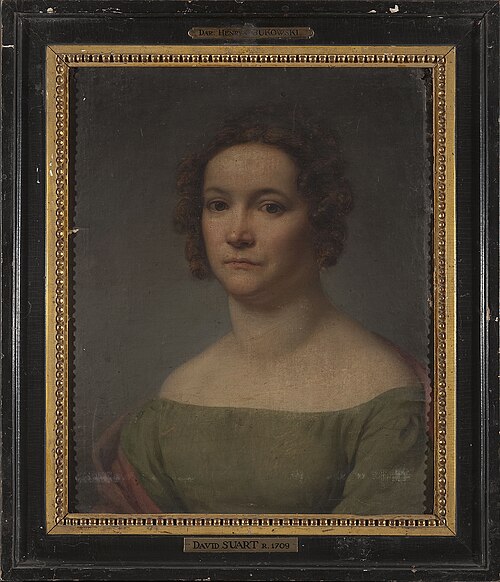 Portrait of Karolina Schultz, , Franz Ferdinand Lampi