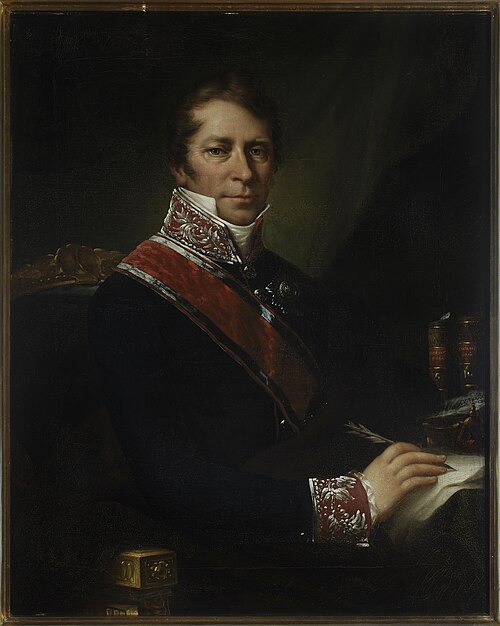 Portrait of Ksawery Potocki, 1826, Franz Ferdinand Lampi