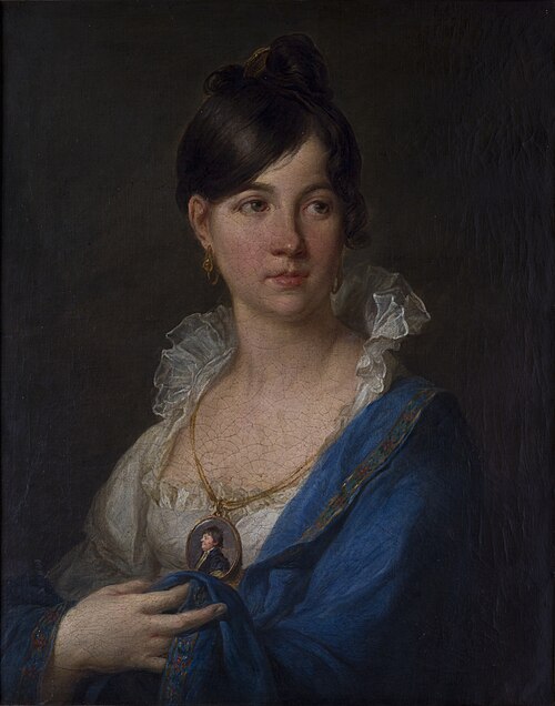 Portrait of Maria Magnuszewska, 1815, Franz Ferdinand Lampi